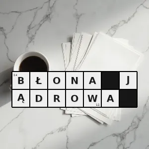 Rozwiązanie krzyżówki: podwójna błona białkowo lipidowa odgraniczająca wnętrze jądra komórkowego od cytoplazmy - błona jądrowa | hasła, synonimy i podpowiedzi Hasło krzyżówkowe podwójna błona białkowo lipidowa odgraniczająca wnętrze jądra komórkowego od cytoplazmy - błona jądrowa – rozwiązanie, synonimy, podpowiedzi i definicje krzyżówkowe